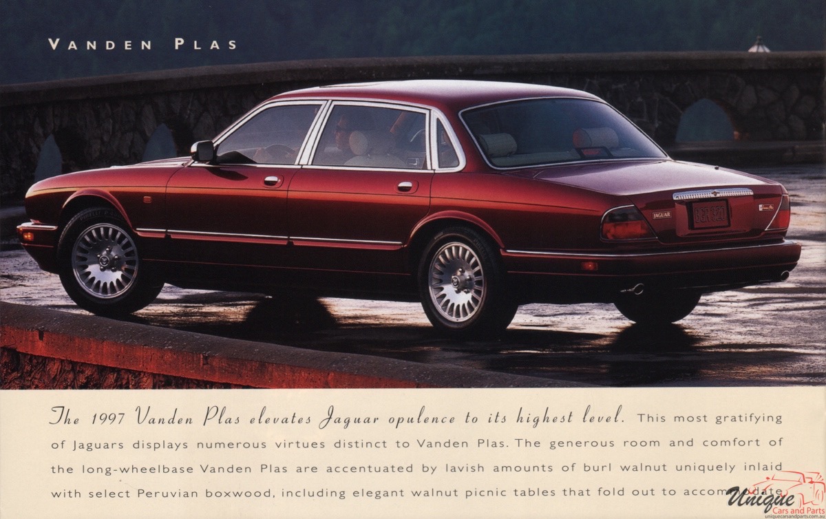 1997 Jaguar Model Lineup Brochure Page 9